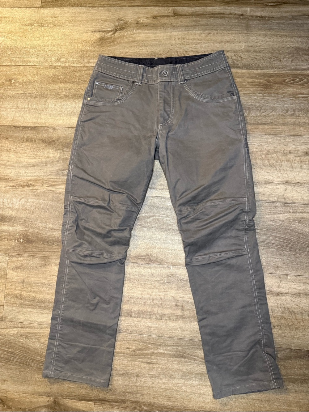 Kuhl Mens Pants 30x30 Gray Hiking Outdoor Utility Articulated Knee Gorpcore